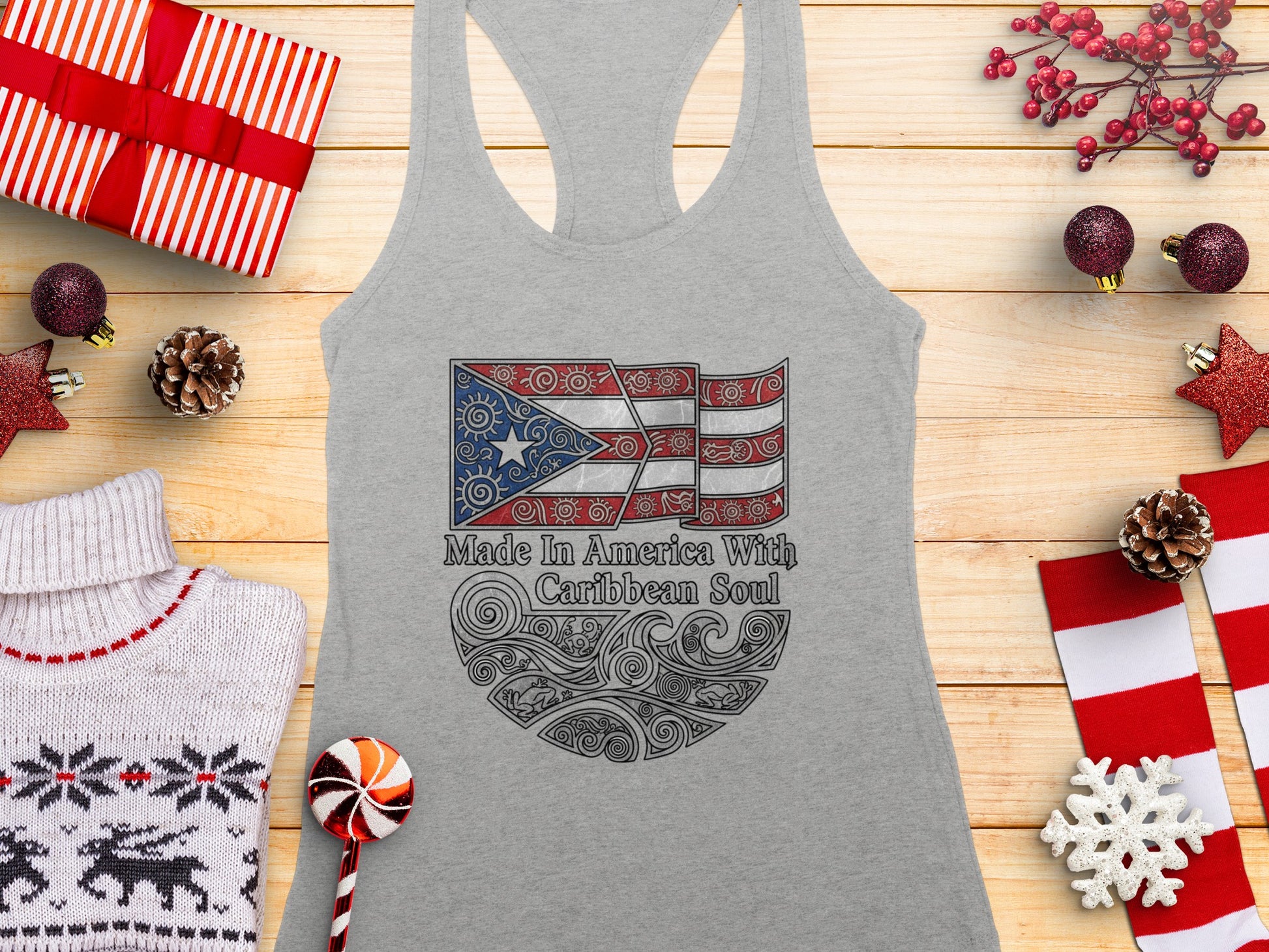 Made In America With Caribbean Soul Tank Top