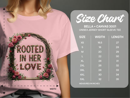 Rooted in Her Love Graphic Tee product