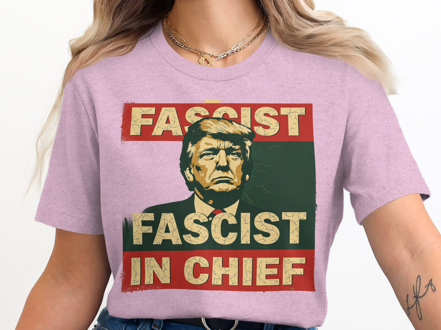 Fascist In Chief Graphic Statement Shirt product type