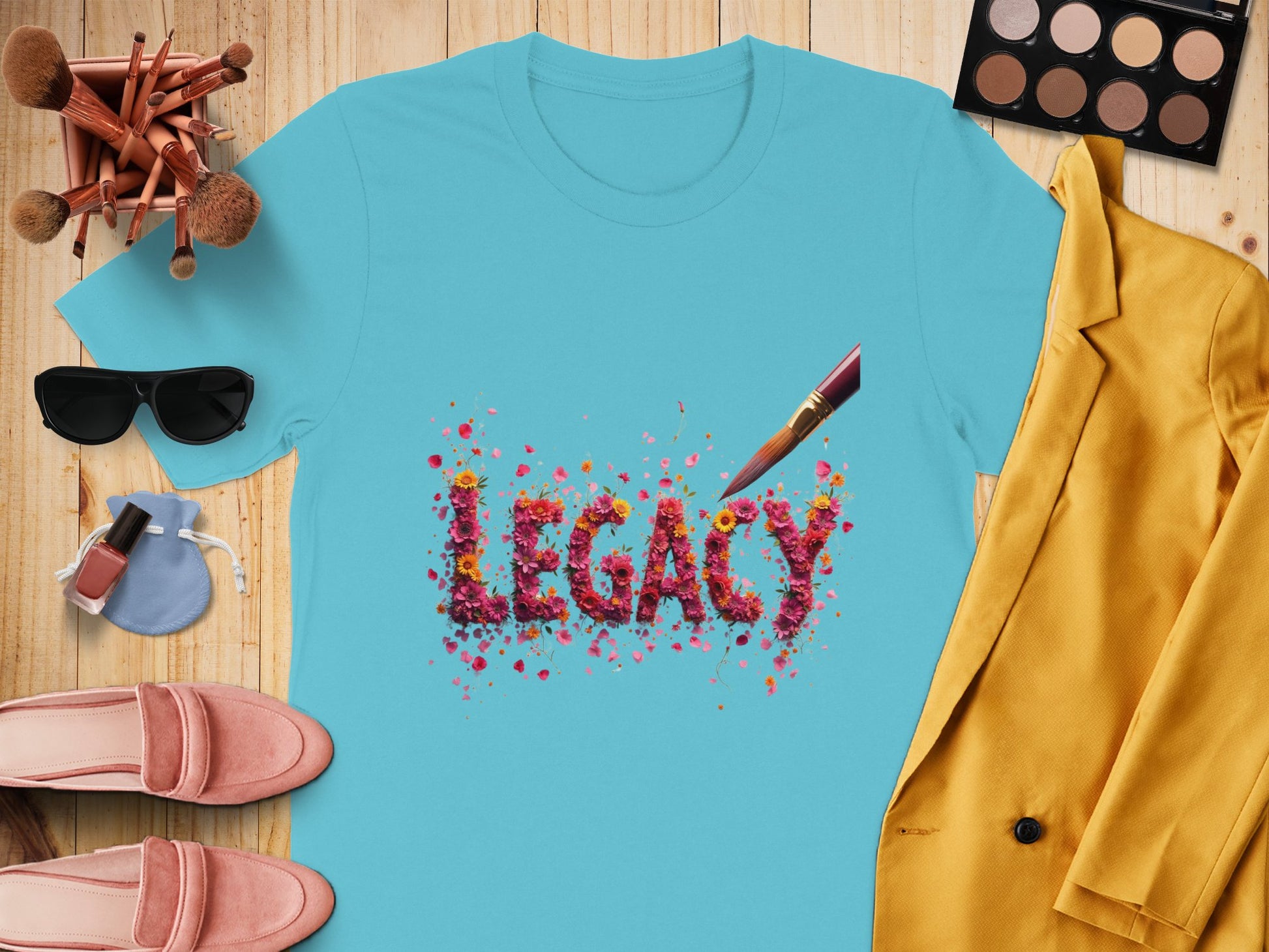 Colorful Legacy Design T-Shirt Unique Graphic product type