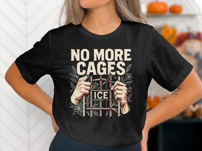 No More Cages Ice Graphic Design TShirt product
