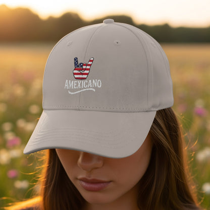 Stylish Amexicano American Flag Graphic Cap product