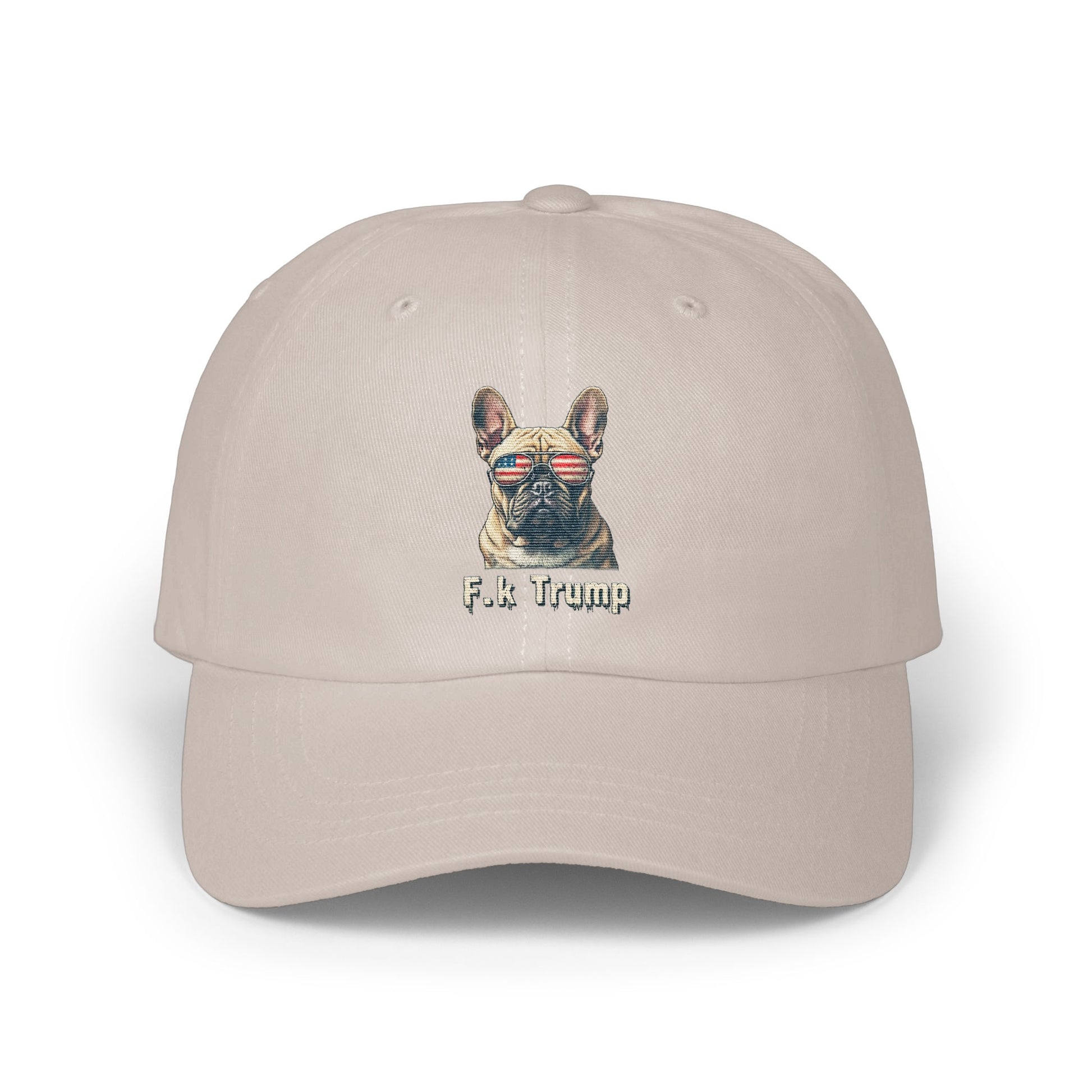 F k Trump French Bulldog Graphic Baseball Cap product