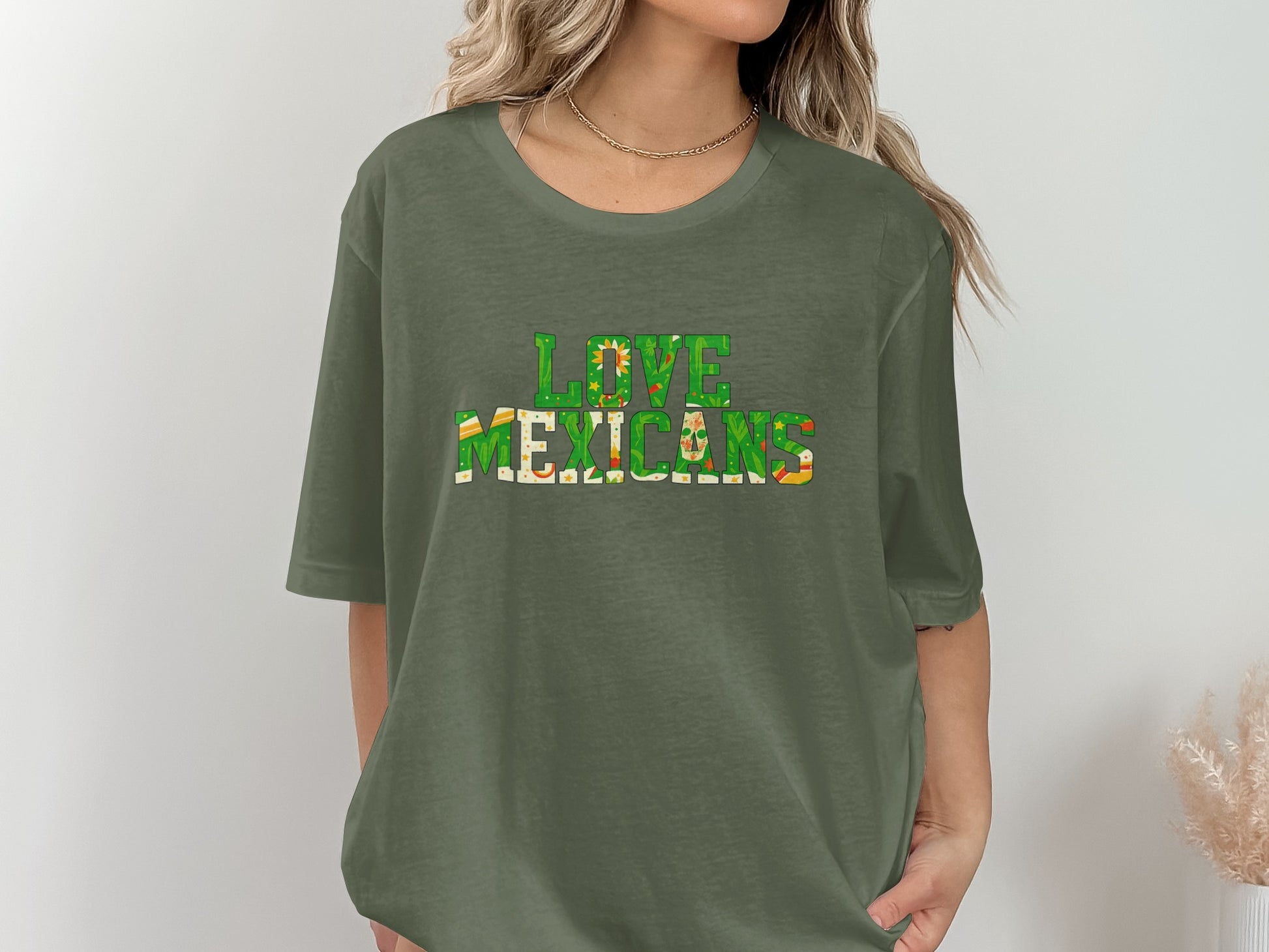 Love Mexicans Graphic Tee Unique Fashionable product type