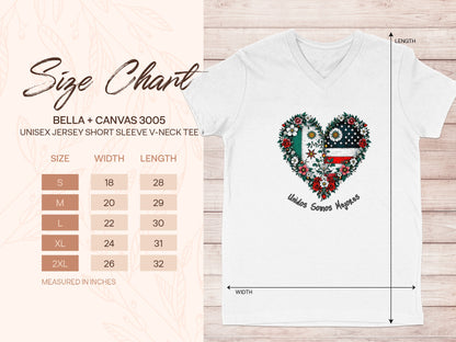 Unidos Somos Mejores Heart Graphic Tee product