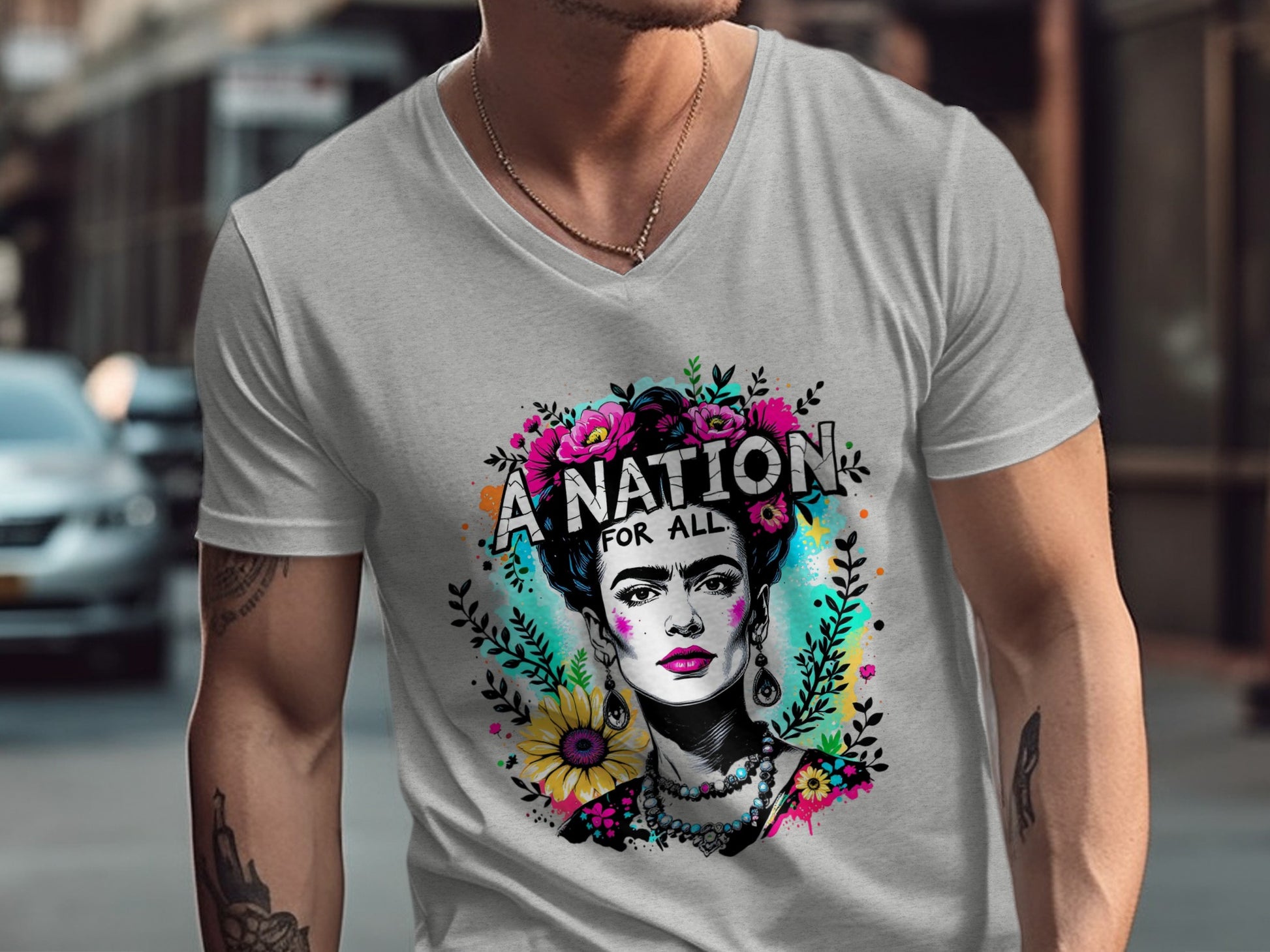 A Nation For All Graphic T-Shirt Fashion Statement