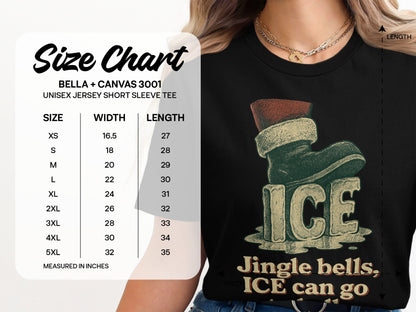 Jingle Bells ICE Can Go Christmas Short Sleeve Tee