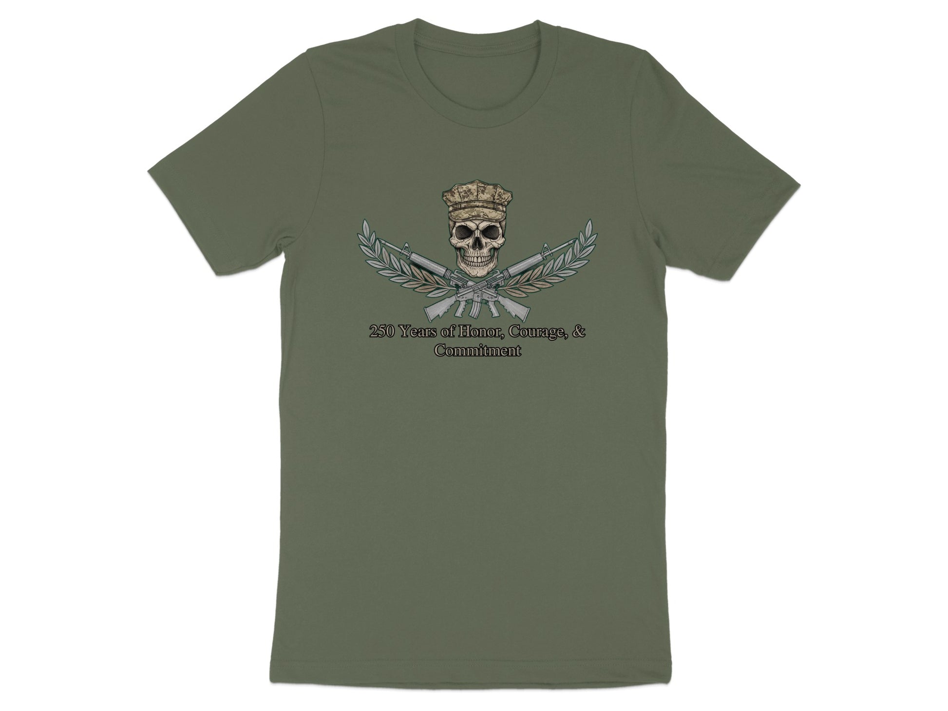 250 Years of Honor Courage Commitment Graphic T-Shirt