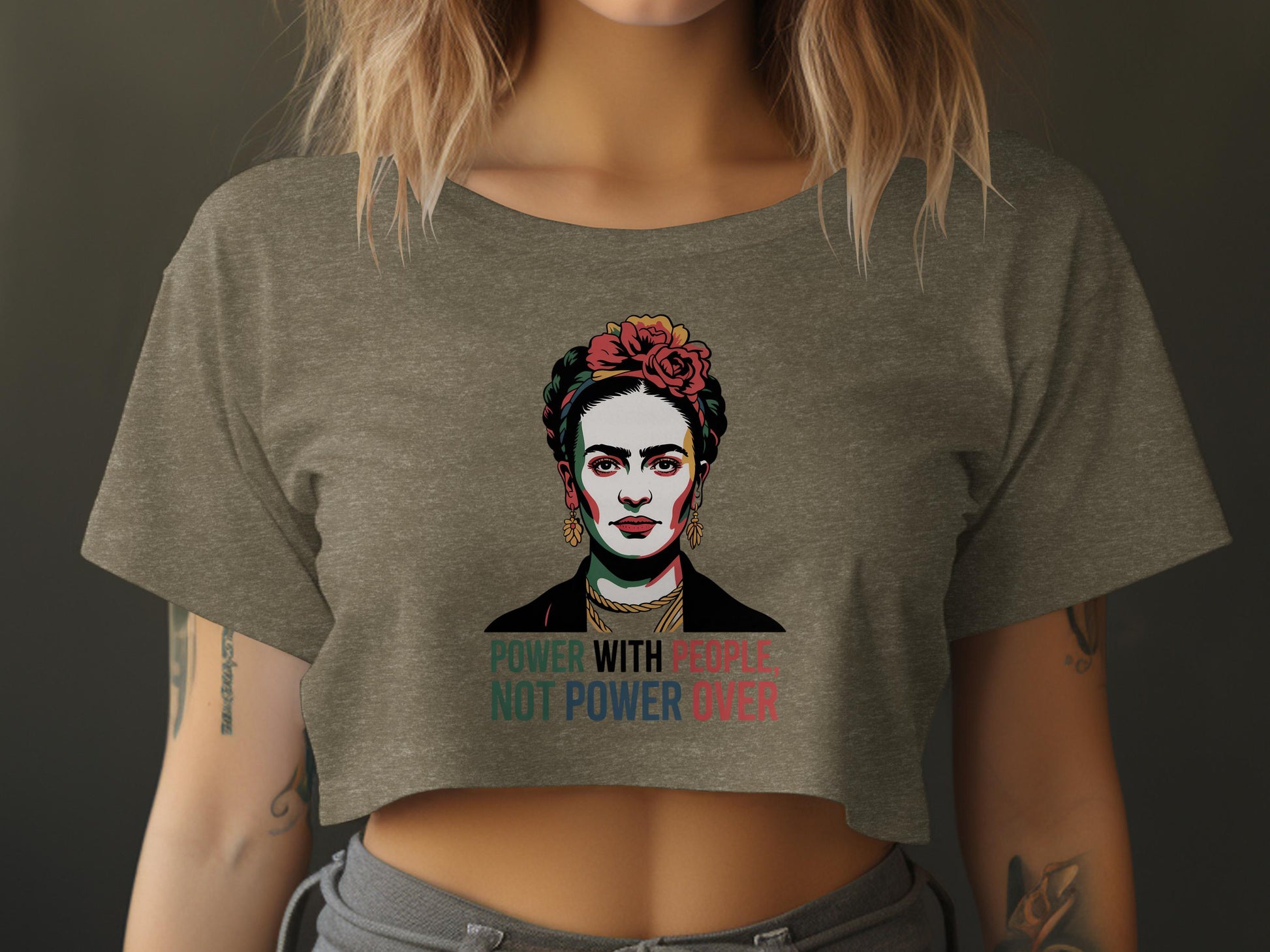 Power With People Not Power Over Shirt product