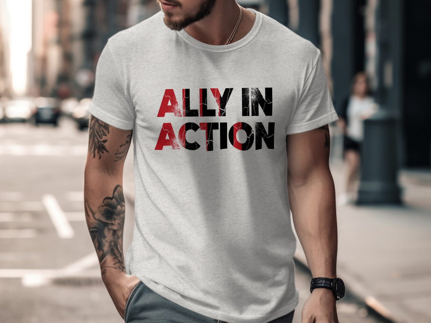 Ally in Action Bold Graphic T-Shirt Product
