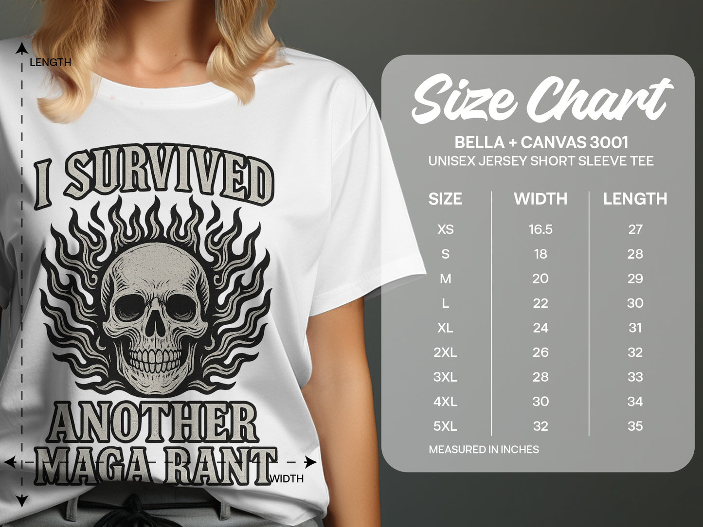 I Survived Another Maga Rant Unisex Tee