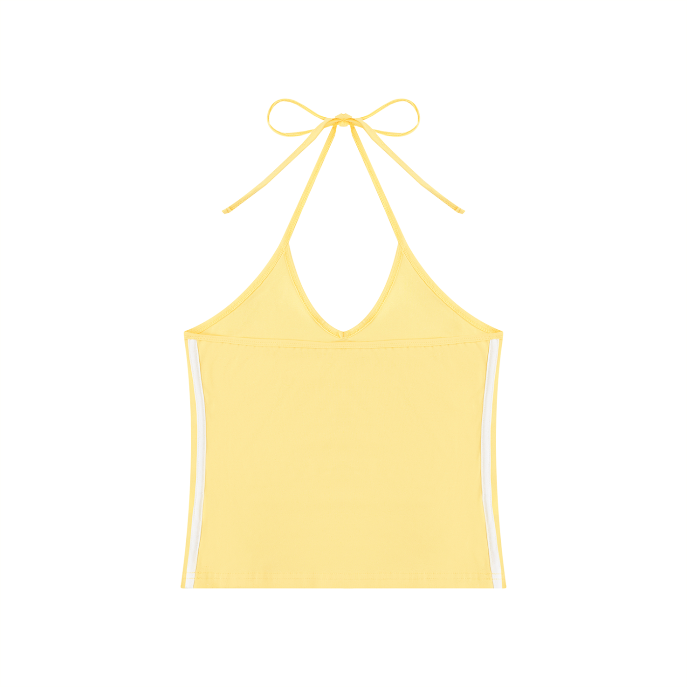 Subtle FDT Frida Kahlo Women's Color Block Halter Crop Tank Top