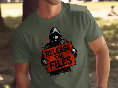 Release The Files Graphic T-shirt product