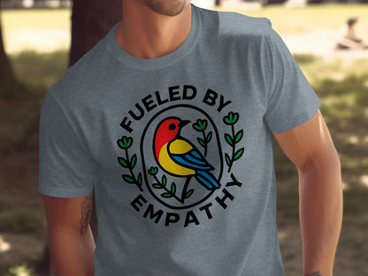 Fueled by Empathy Bird Graphic Short Sleeve Product