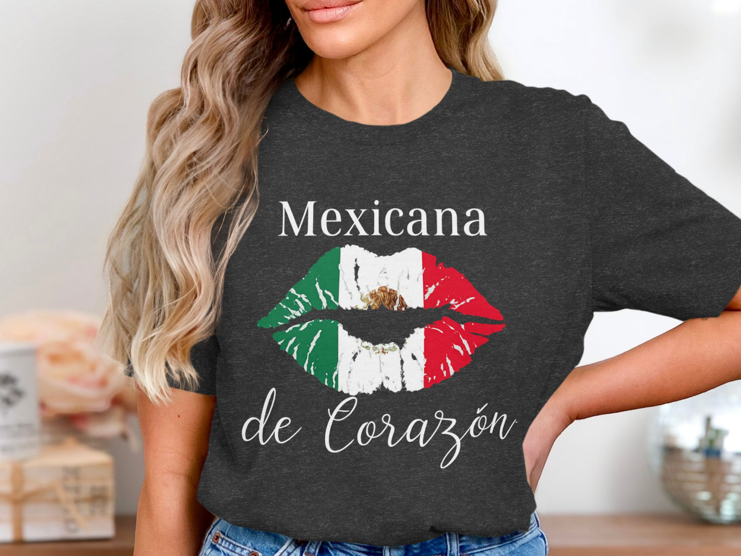 Mexicana de Corazón Graphic Tee Shirt product type