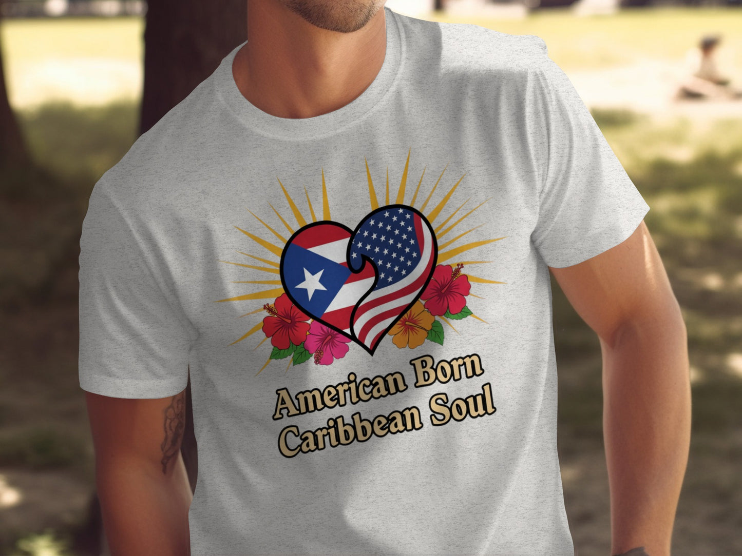 American Born Caribbean Soul Tee Shirt