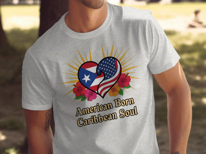 American Born Caribbean Soul Tee Shirt