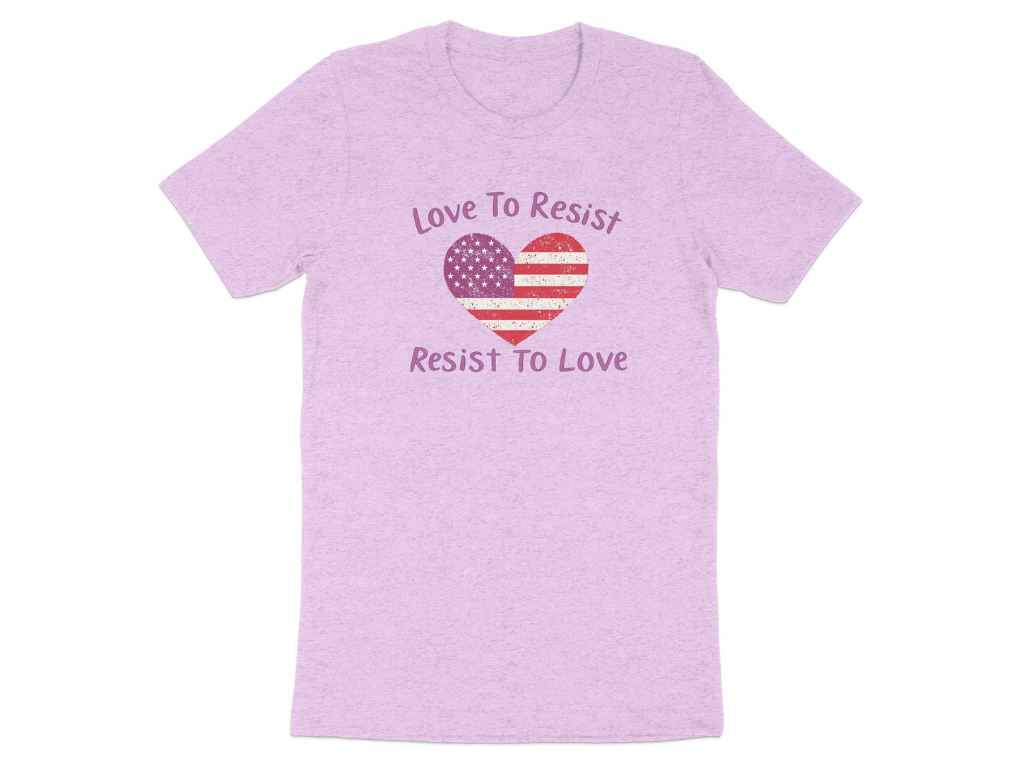Love To Resist Resist To Love Graphic T-Shirt