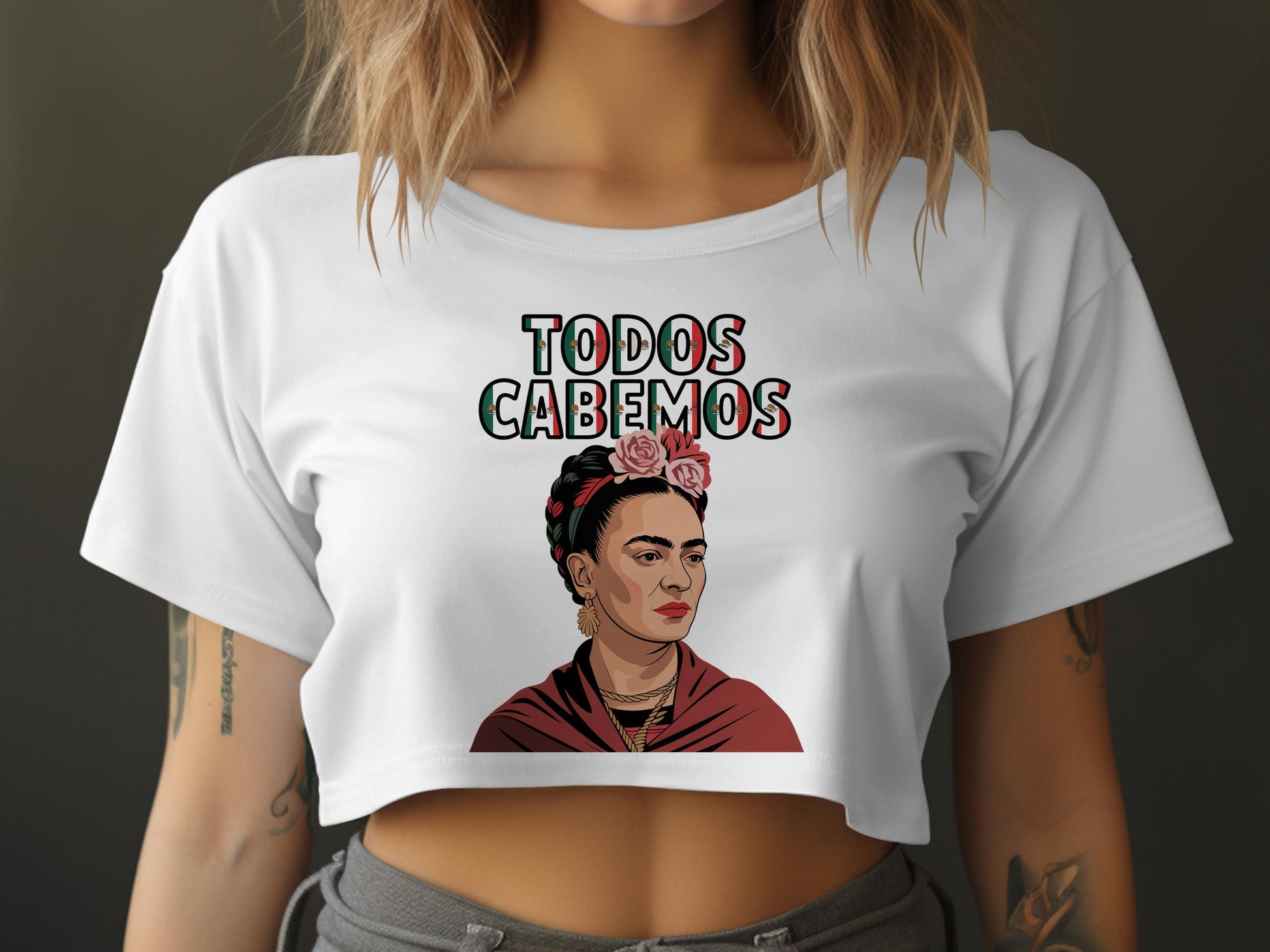 Vibrant Todos Cabemos Shirt Shows Elegant Design product type