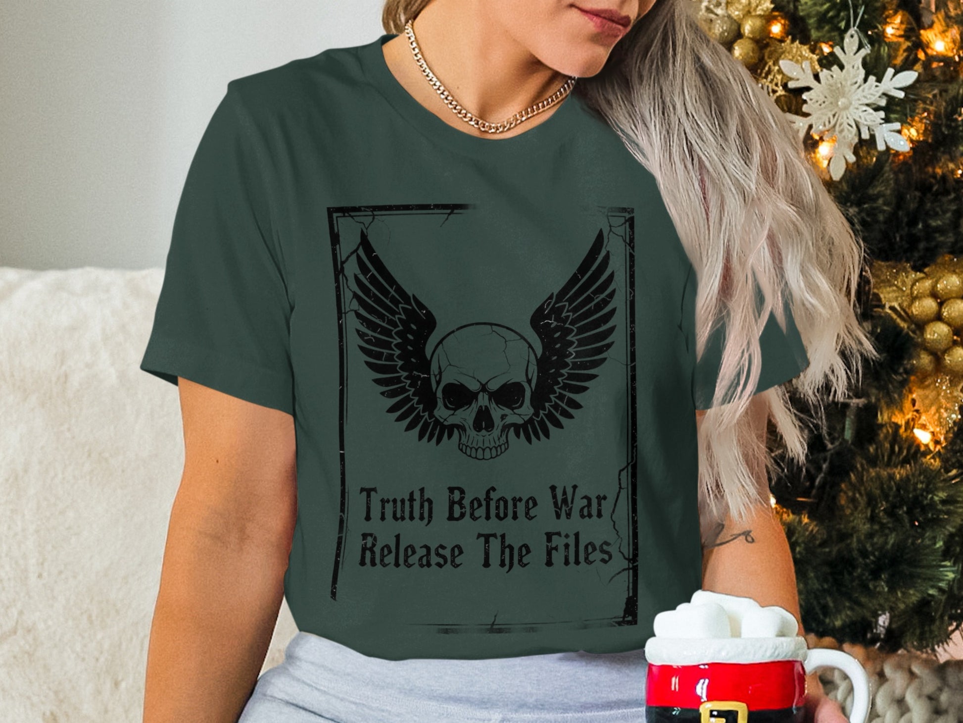 Truth Before War Release The Files Skull Wings Top