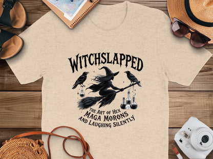 Witchslapped The Art of Hex Maga Morons T-Shirt