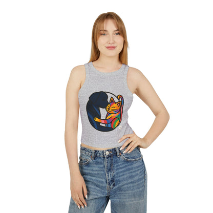 Pride tank top Colorful Pet Love Tank Top, Cute Pet Lovers Shirt, Animal Lover Gift, LGBTQ+ Pride Wear, Summer Casual Top