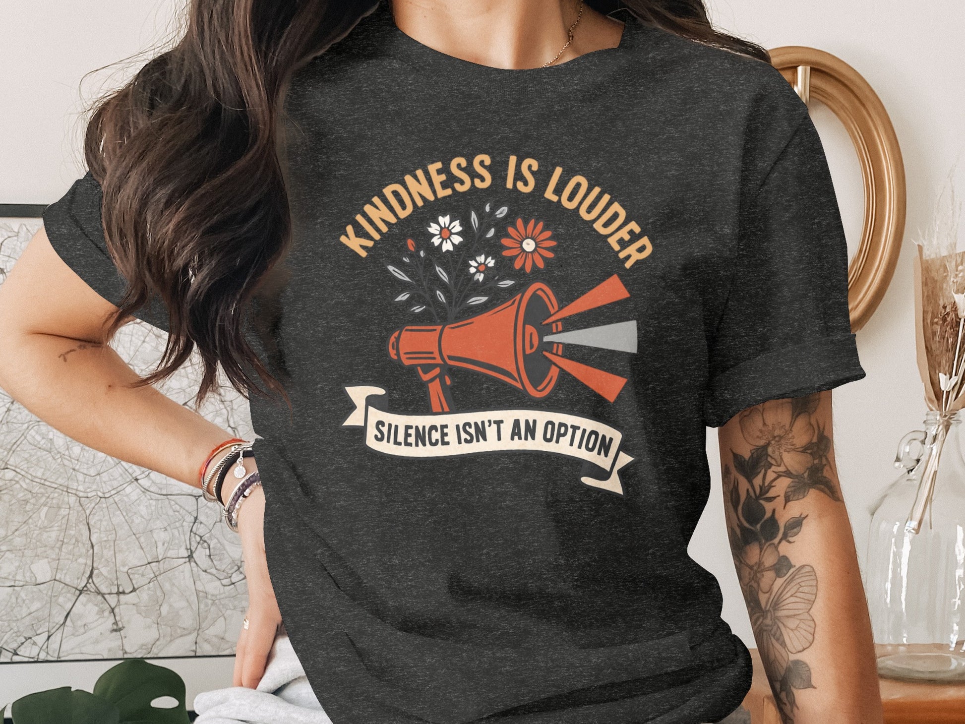 Kindness Is Louder Silence Isn't An Option shirt