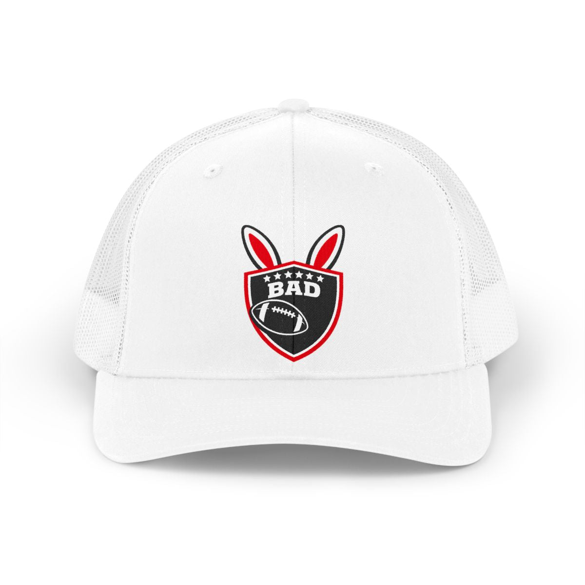 Bad Football Bunny Shield Logo Trucker Cap Product