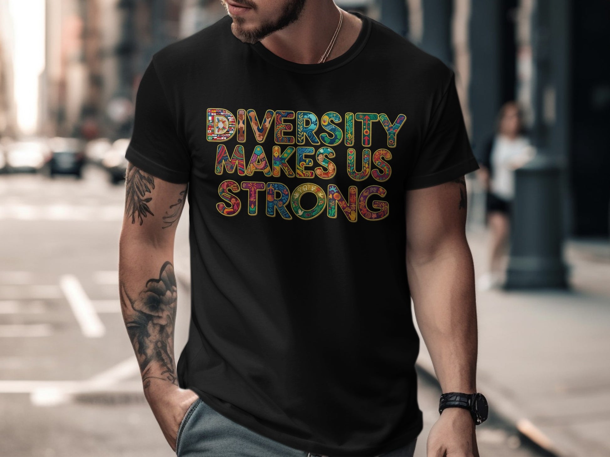 Diversity Makes Us Strong Inspirational Shirt