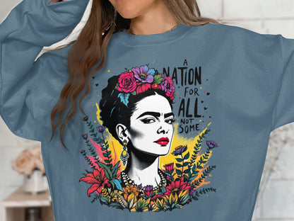 A Nation For All Not Some Graphic Sweatshirt