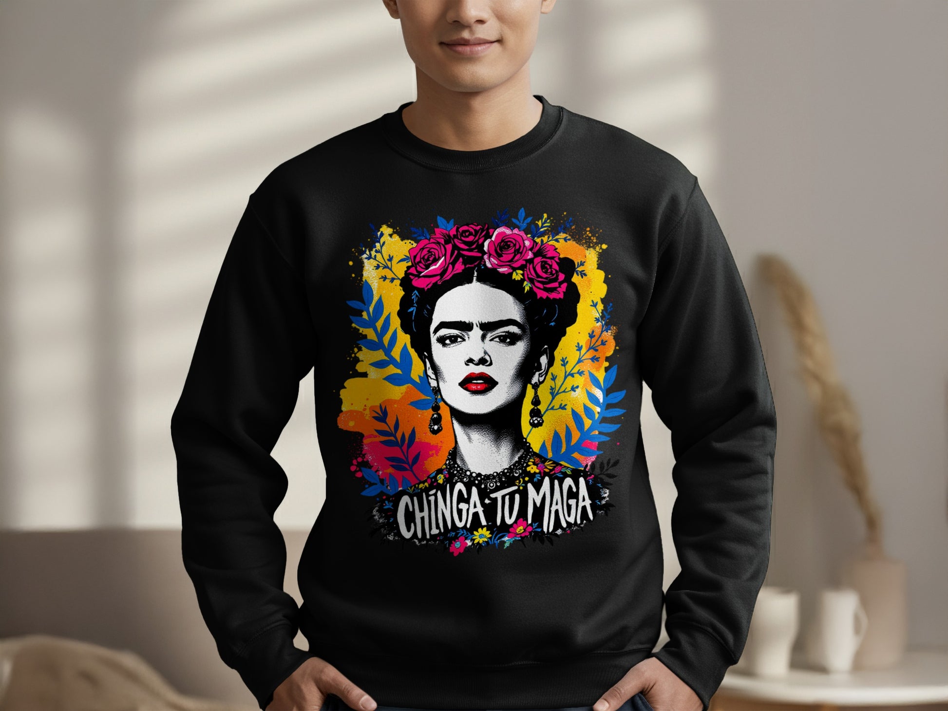 Vibrant Frida Kahlo Graphic Sweatshirt product