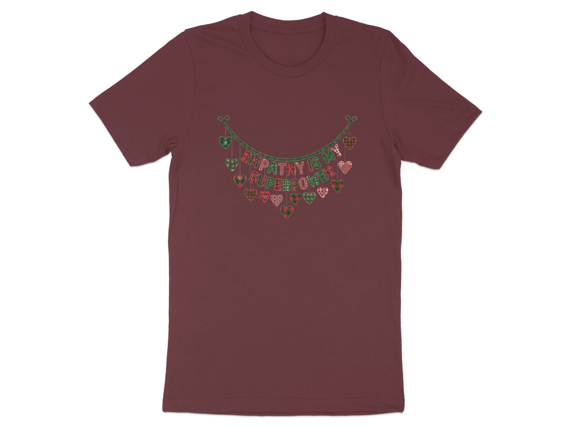 Empathy Is My Superpower Hearts Graphic T-Shirt
