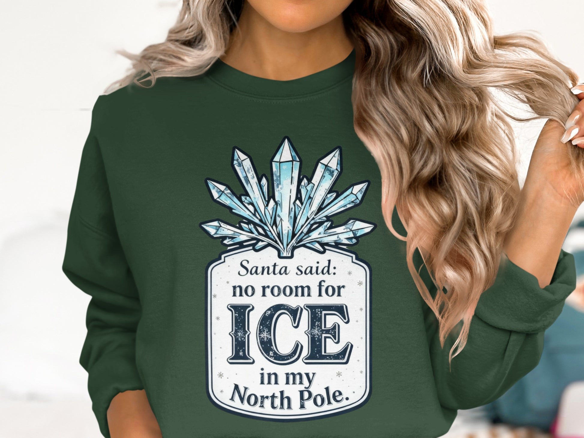 Santa Said No Room for Ice in My North Pole Sweater