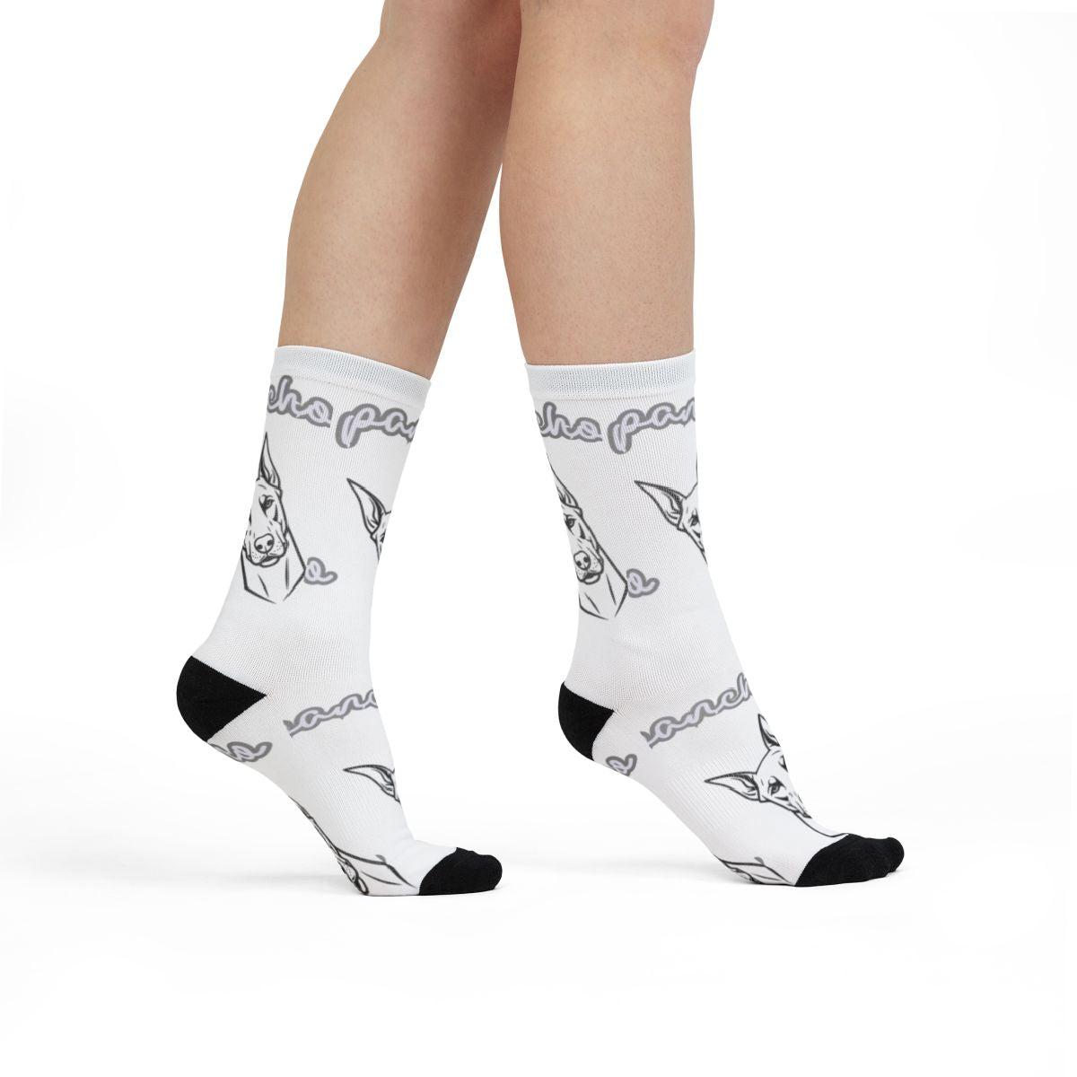Chic Chihuahua Design Socks for Casual or Sport Use