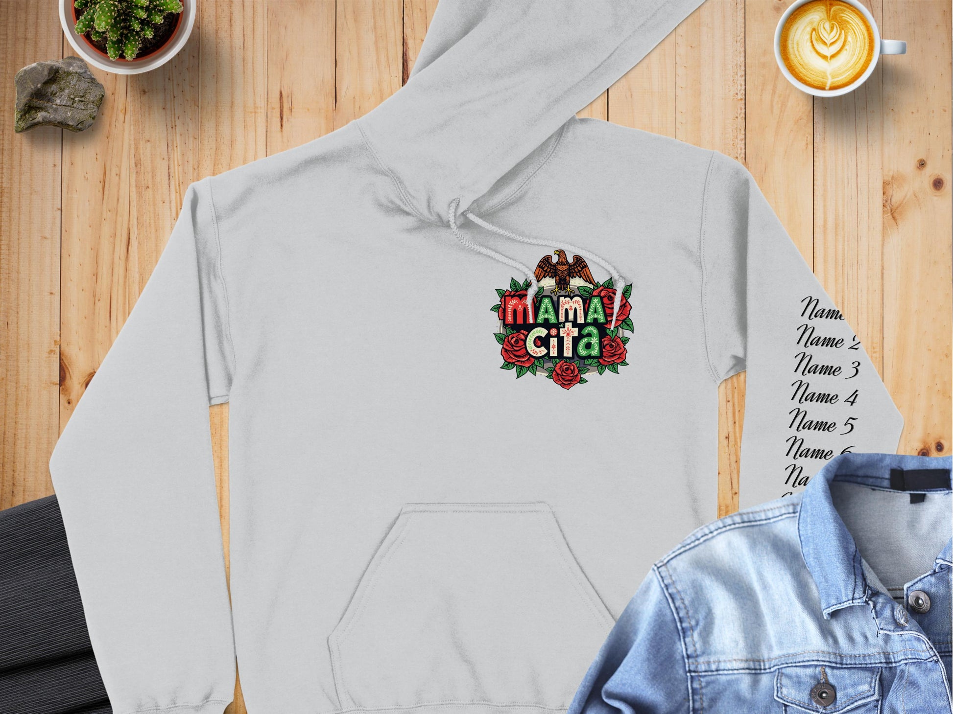 Mama Cita Floral Graphic Unisex Hoodie product type