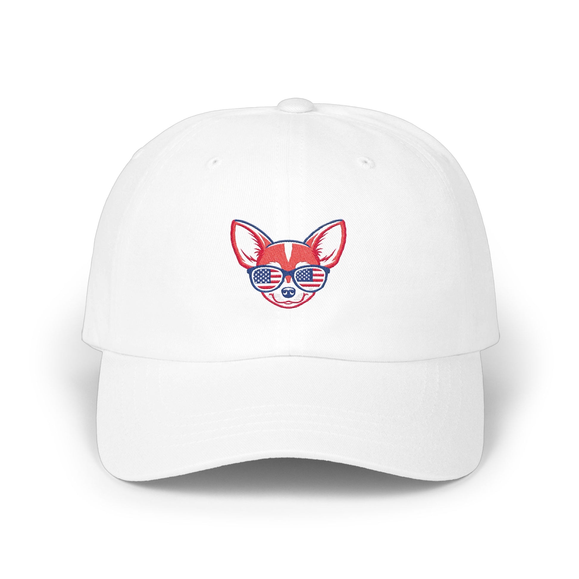 Stylish Fox Design With Sunglasses Embroidered Cap product