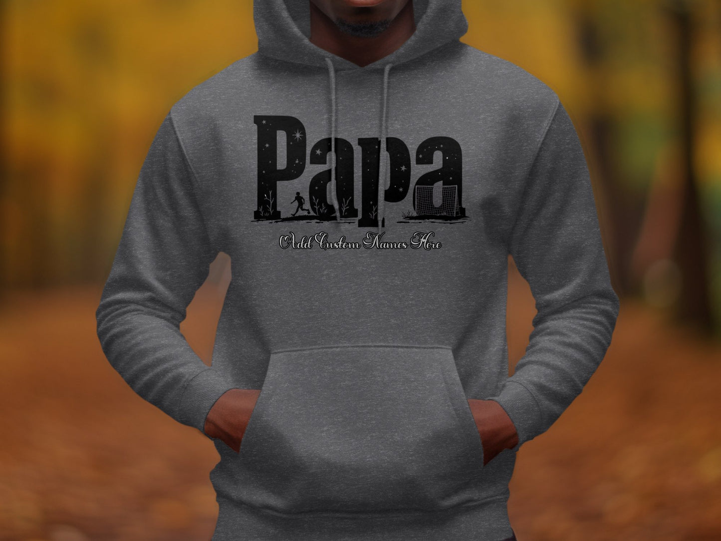 Papa Real Genuine Awesome Hero Design Hoodie product