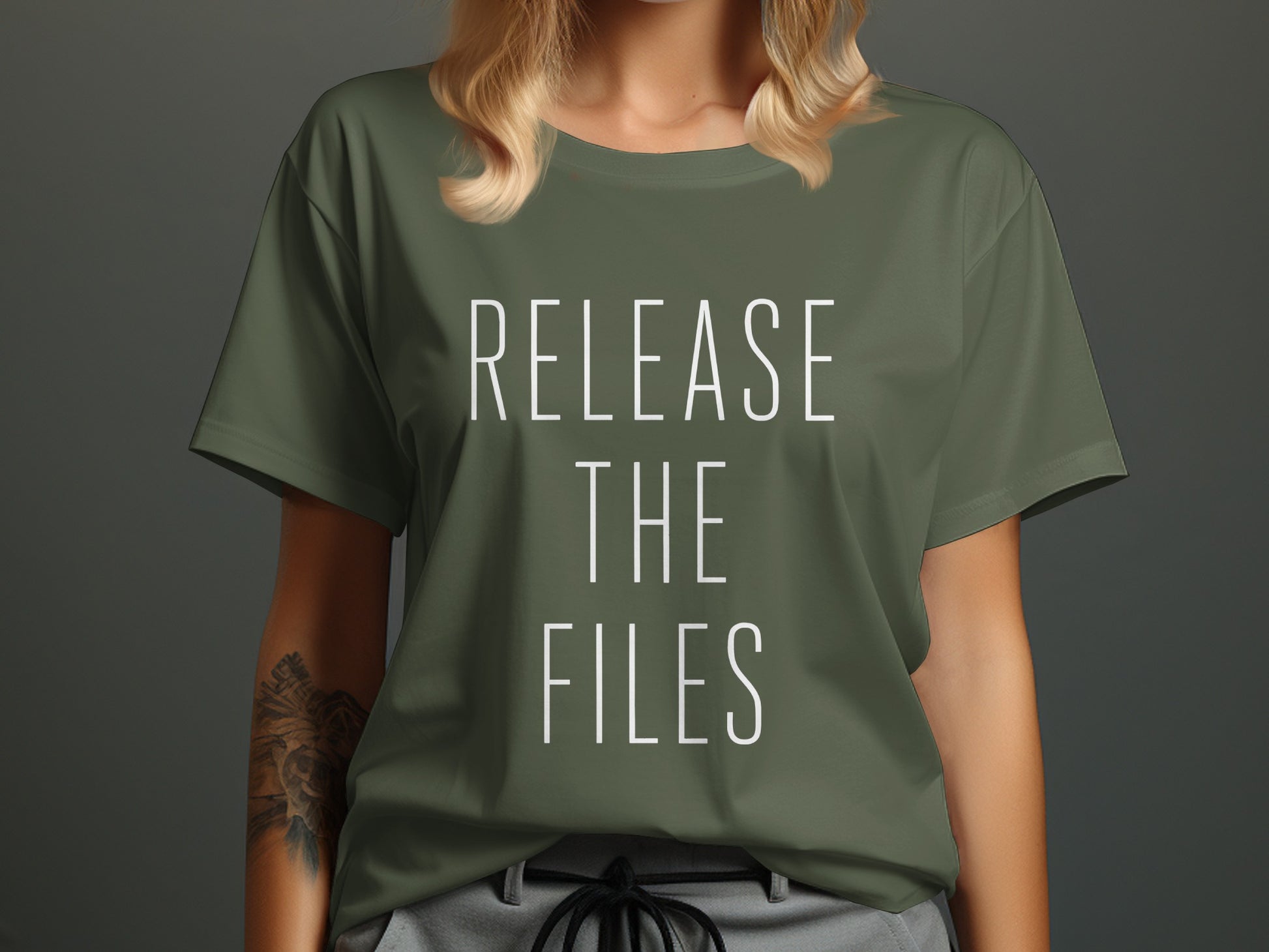 Release The Files Graphic T-Shirt product type