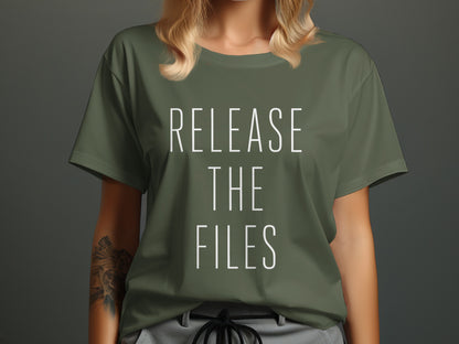 Release The Files Graphic T-Shirt product type