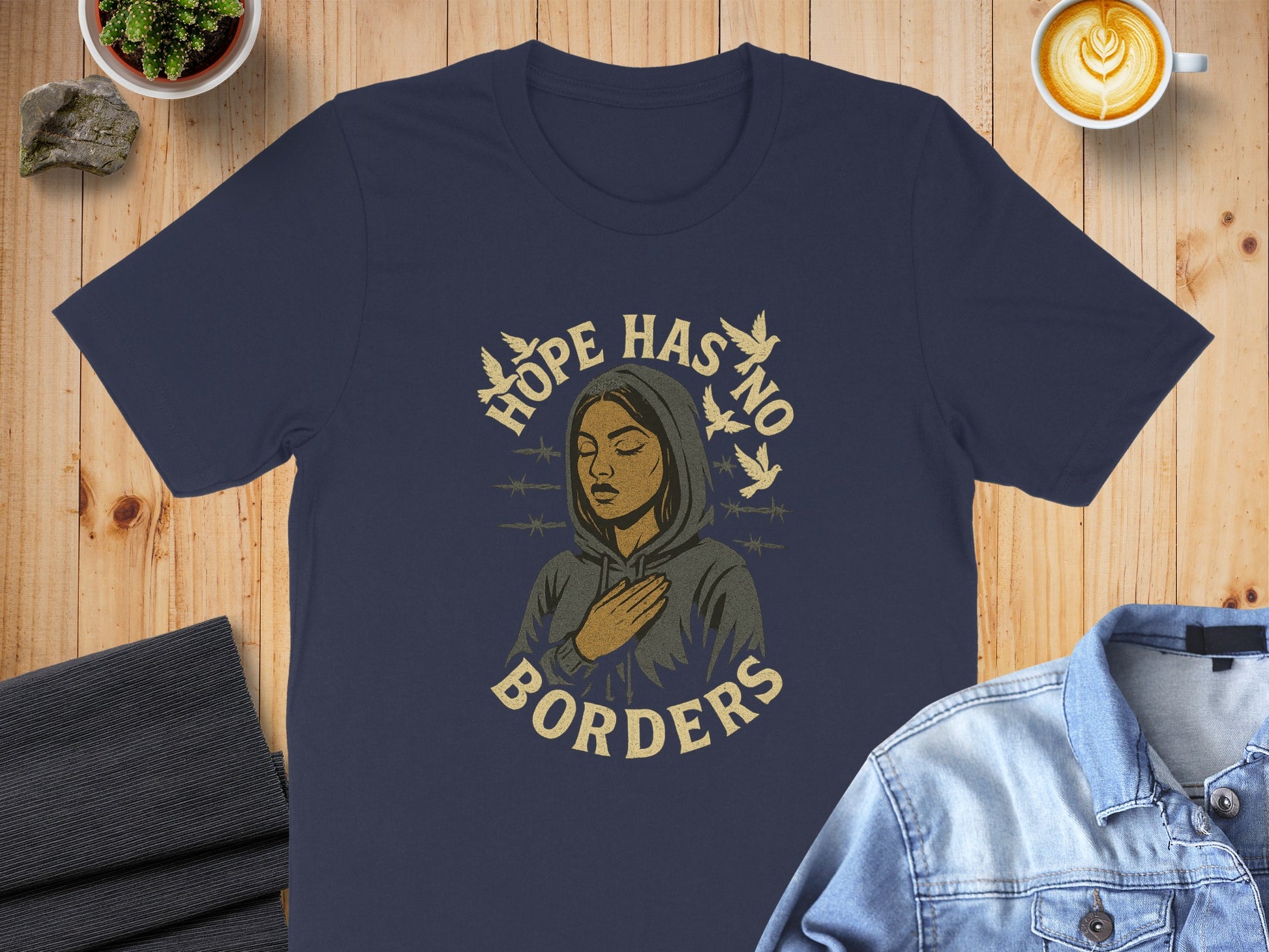 Hope Has No Borders Graphic T-Shirt product type