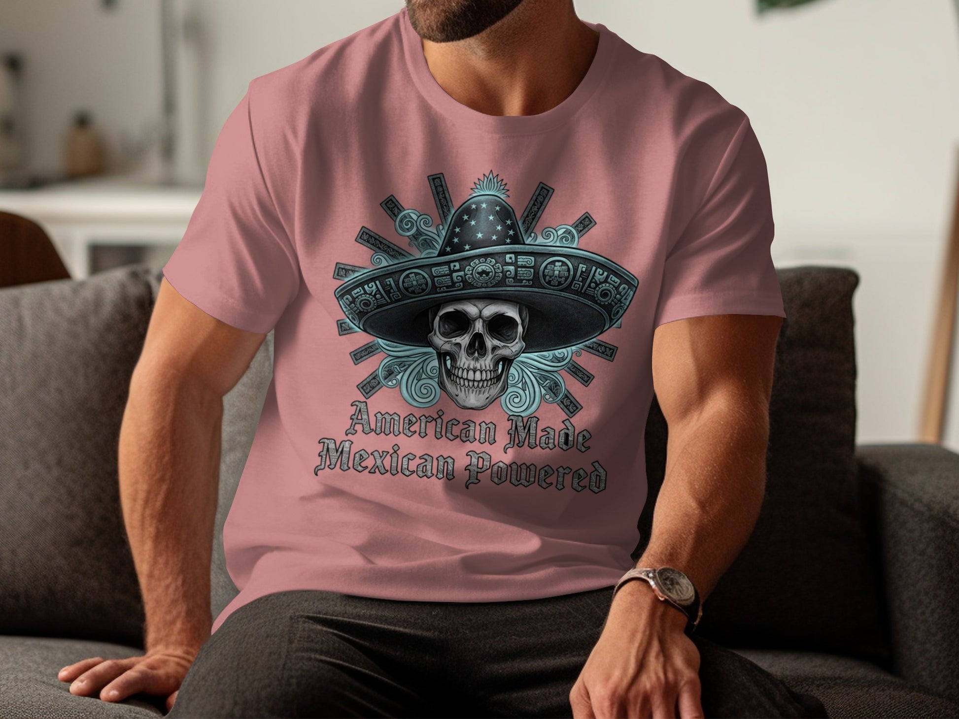 American Made Mexican Powered T-Shirt for Enthusiasts