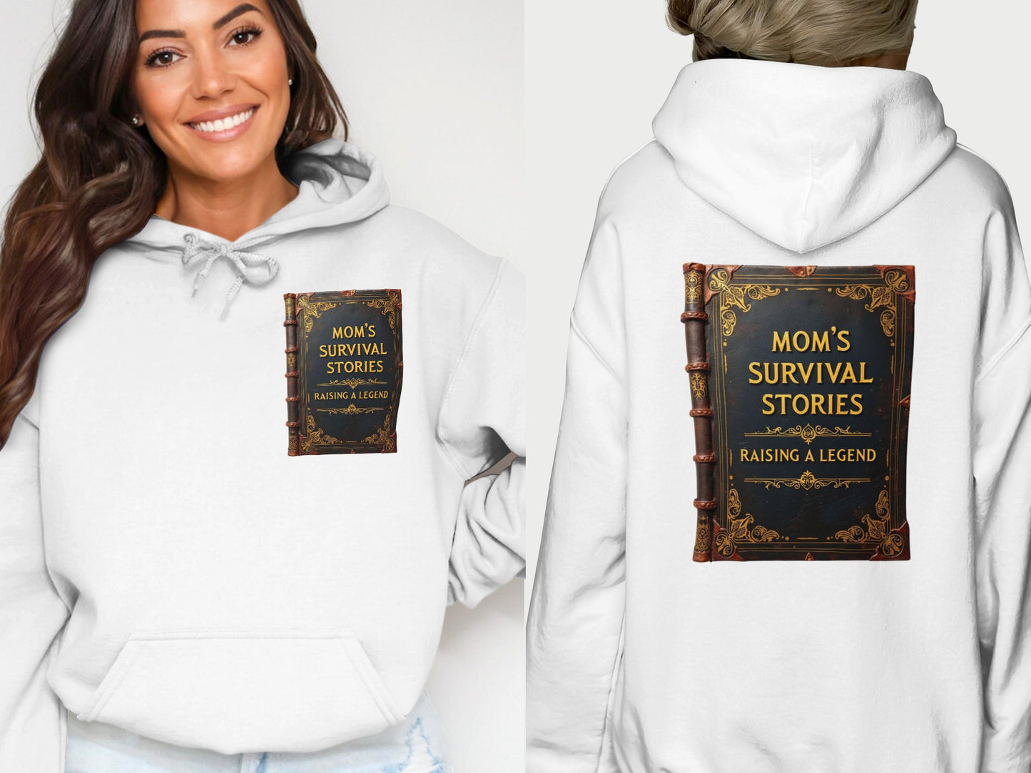 Mom's Survival Stories Raising a Legend hoodie product
