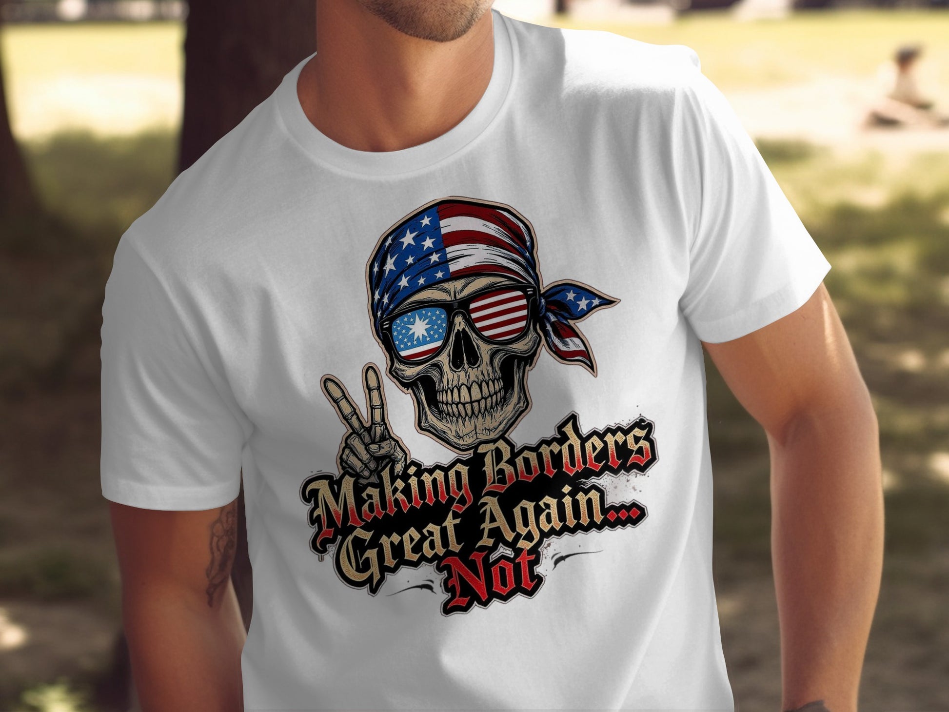 Making Borders Great Again Not T-shirt product