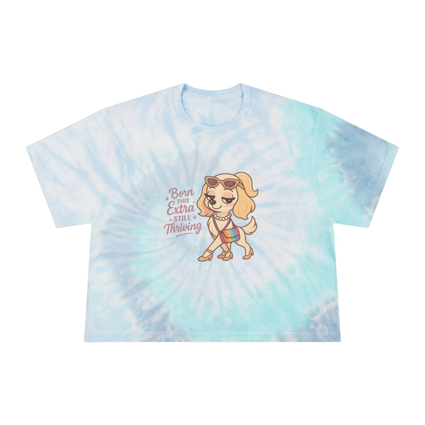 Women's Tie-Dye Crop Tee