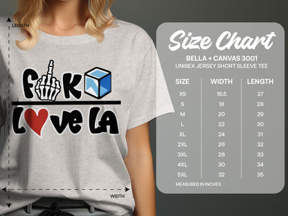 FIKO L VE LA Unisex Jersey Short Sleeve Tee product type