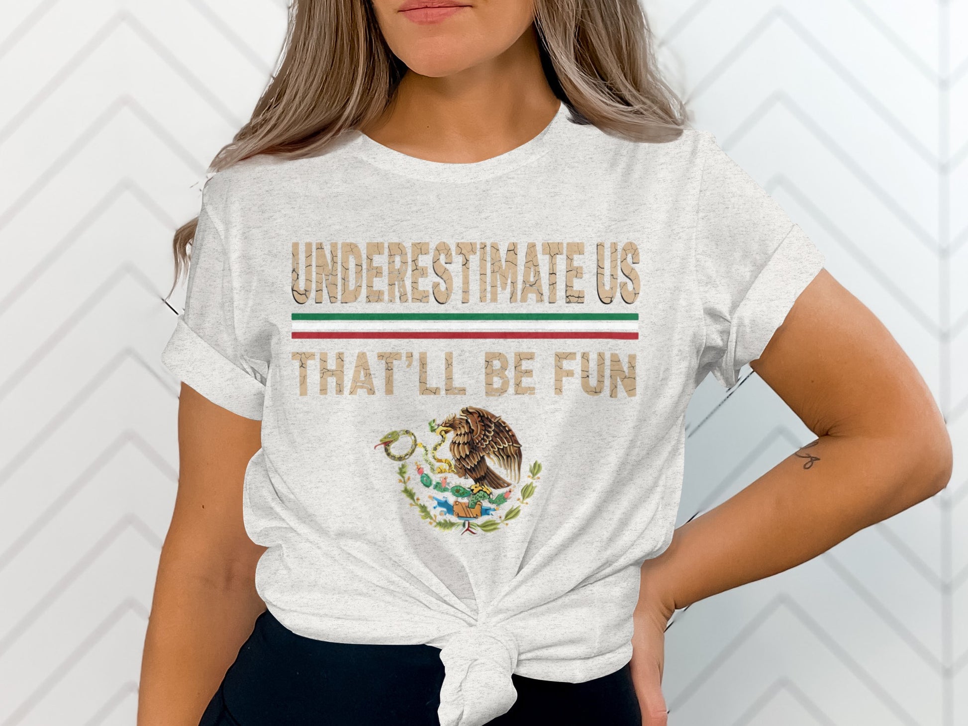 Underestimate Us That'll Be Fun Casual Shirt Product