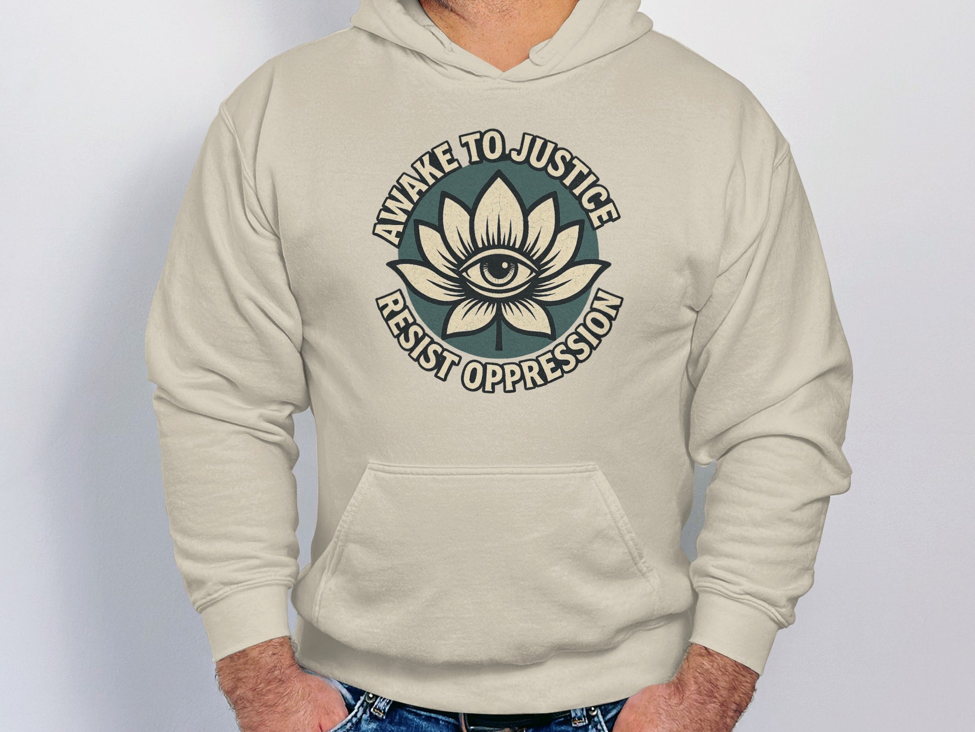 Awake to Justice Resist Oppression Hoodie product
