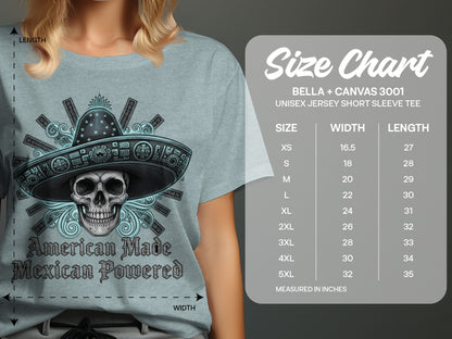 American Made Mexican Powered Short Sleeve Tee