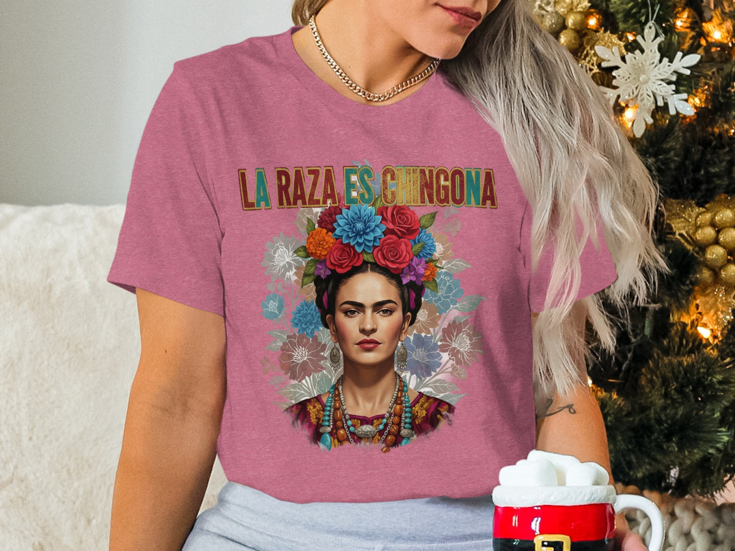 La Raza Es Chingona Graphic T-Shirt Design