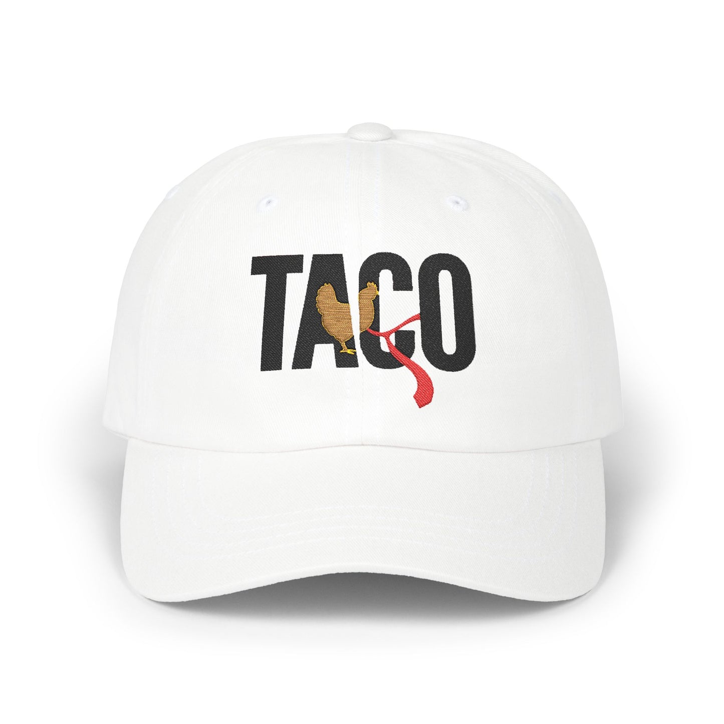 Trump Taco Dad Cap | Funny Hat, Trump Always Chickens Out Hat, Casual Summer Accessory, Perfect for BBQs, Father's Day Gift